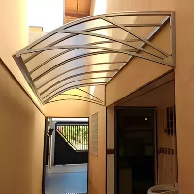 Toldo de Policarbonato Alveolar em Cerquilho - SP