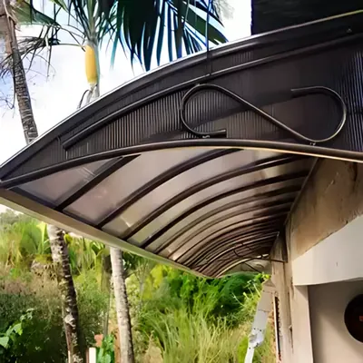 Toldo de Policarbonato Alveolar em Residencial Haras Inga Mirim, Boituva - SP Toldo de Policarbonato Alveolar em Residencial Haras Inga Mirim, Boituva - SP