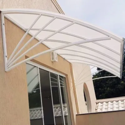 Toldo de Policarbonato Alveolar em Villa Verti II, Capela do Alto - SP Toldo de Policarbonato Alveolar em Villa Verti II, Capela do Alto - SP